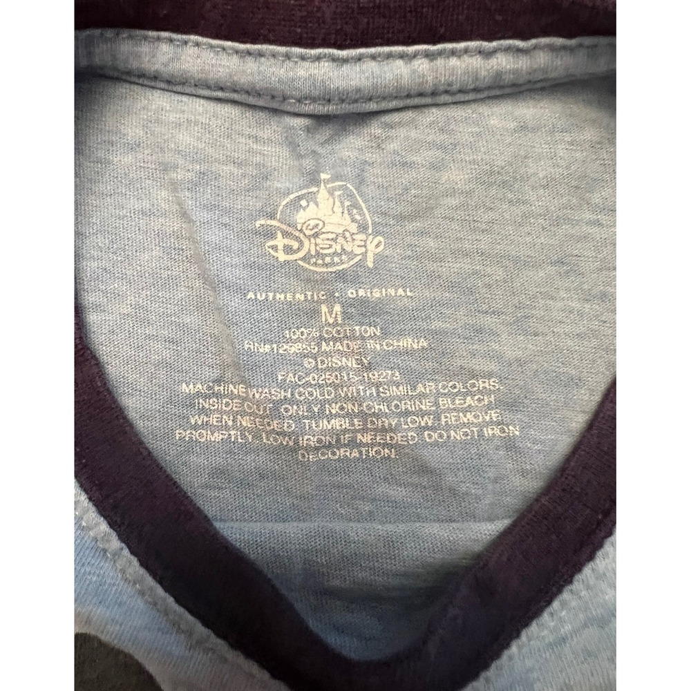 Disney Mickey Mouse T-Shirt Youth Medium Ringer  100% Cotton READ MORE . - Picture 8 of 16
